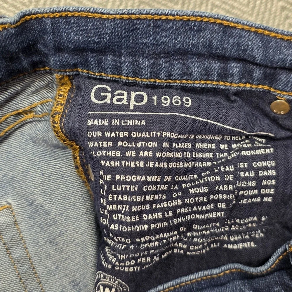 Gap 1969‎ Women's Blue Denim Skinny Jeans Size 26